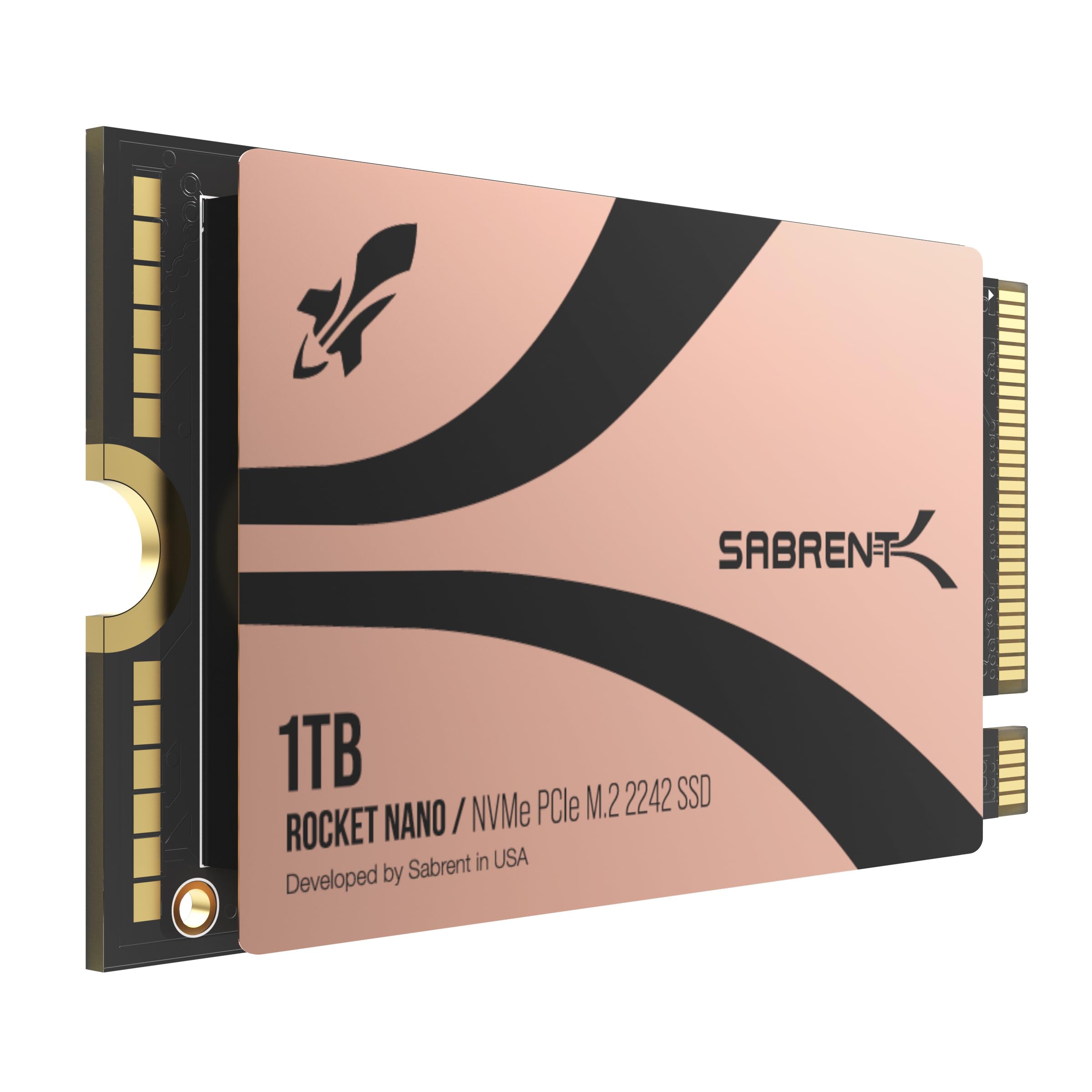 SABRENT ROCKET NVMe 4.0 1TB SSD 本体 SABRENT Rocket 2242 1TB NVMe SSD, PCIe 4.0 x4 M.2 2242 Unidade